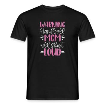 Handball Handball Joueur Handball Joueur de handball Cadeau sportif - T-shirt homme - noir - Devant - AI Model Male 178 light (178cm)
