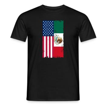Cadeau de la nation mexicaine mexicaine - T-shirt homme - noir - Devant - AI Model Male 178 light (178cm)
