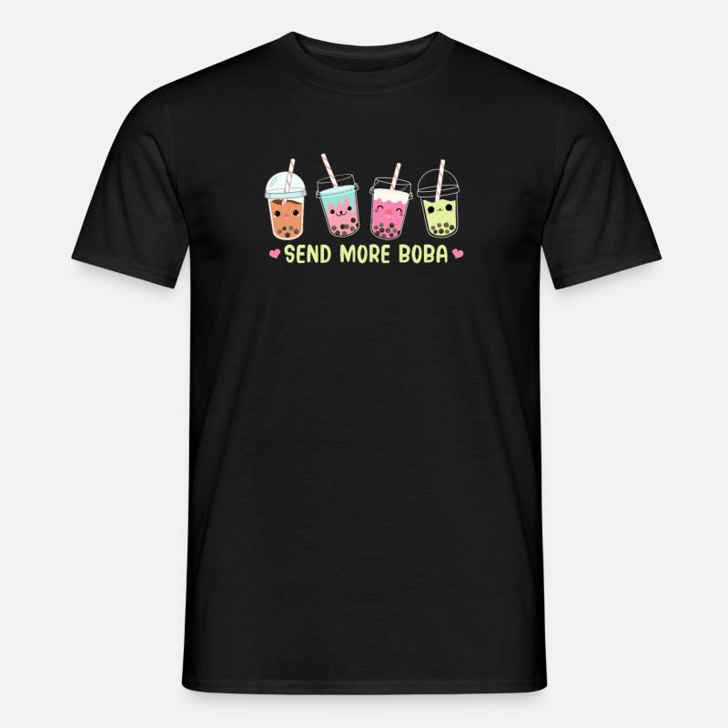 Bubble Tea - Männer T-Shirt - Schwarz