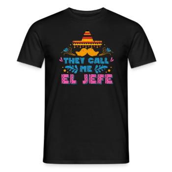 Mexico - Men's T-Shirt - black - Front - AI Model Male 178 light (178cm)