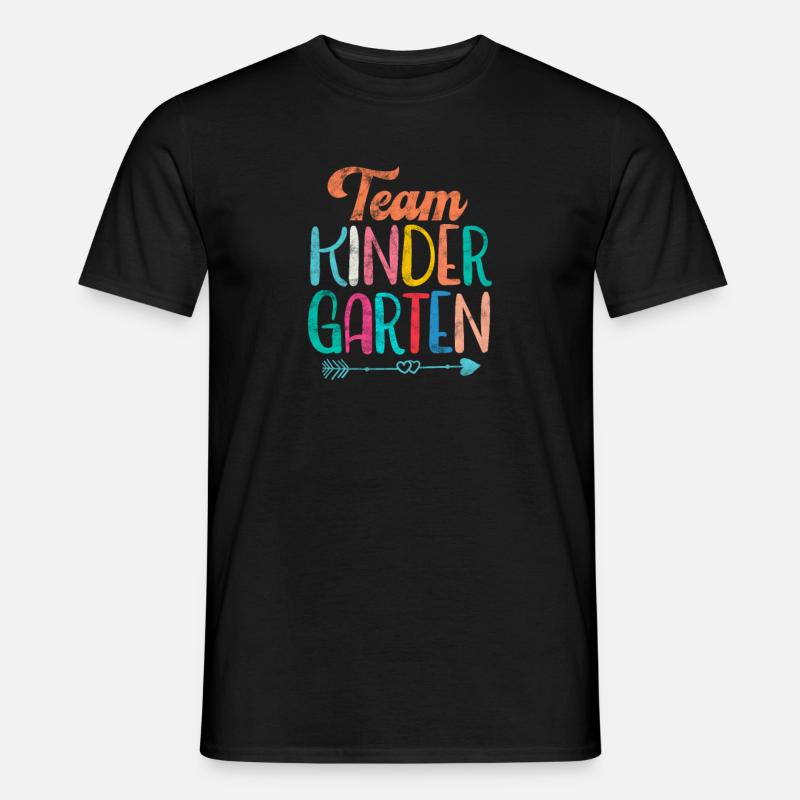 Kindergarten - Männer T-Shirt - Schwarz