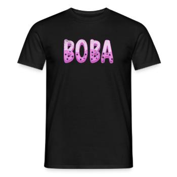 Bubble Tea Boba Tea Kawaii Cadeau - T-shirt homme - noir - Devant - AI Model Male 178 light (178cm)