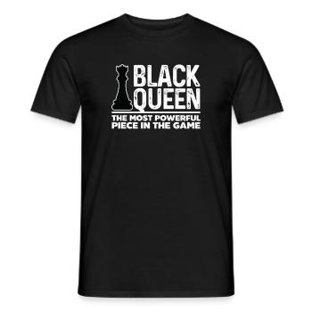 Chess Chess Board Checkmate Chess Player - Men's T-Shirt - black - Front - AI Model Male 178 light (178cm)