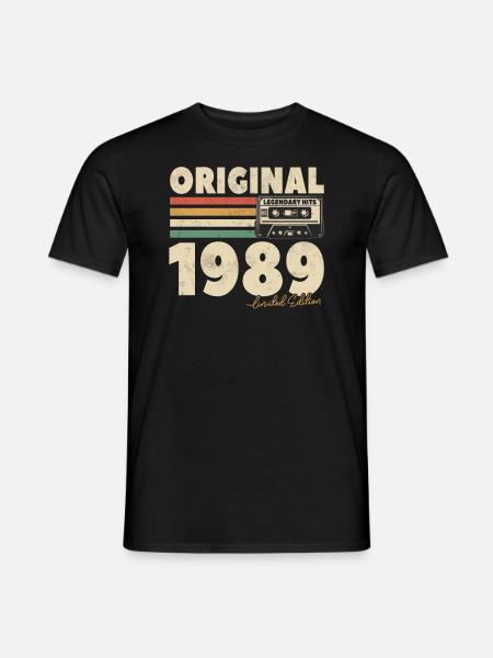 Legendary hits 1989 - Men's T-Shirt - black
