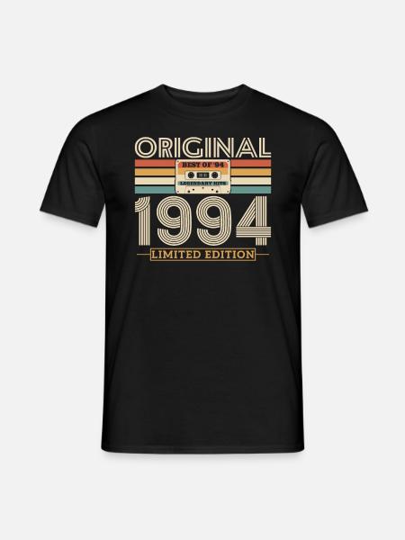 Unique birthday present 1994 - Men's T-Shirt - black