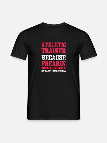 Sports Physician - Men's T-Shirt - black