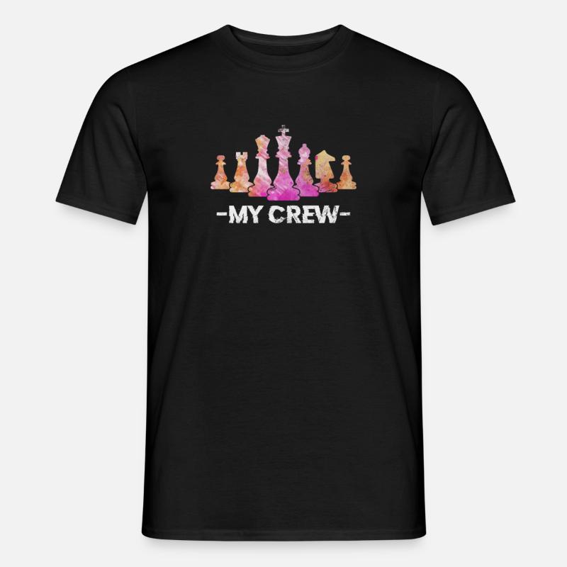 Schach - Männer T-Shirt - Schwarz