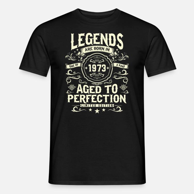 Legenden von '73 - Männer T-Shirt - Schwarz