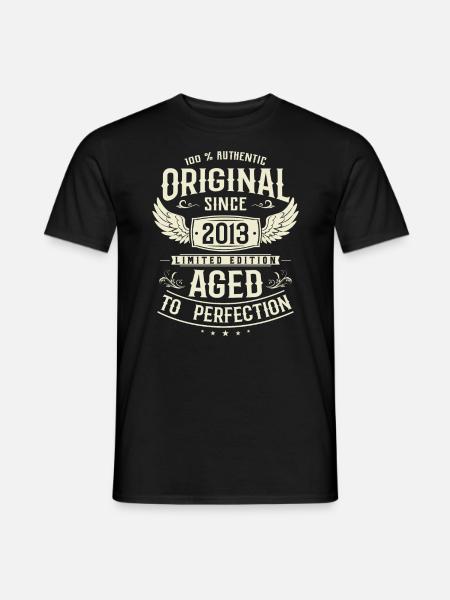 Mode d’anniversaire légendaire 2013 - T-shirt homme - noir