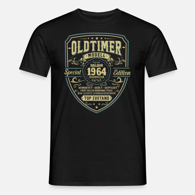 1964 - Ein Geschenk der Erinnerungen - Männer T-Shirt - Schwarz