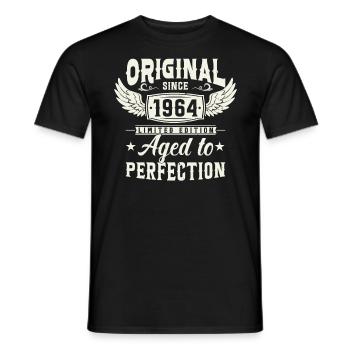 1964 - Légende intemporelle - T-shirt homme - noir - Devant - AI Model Male 178 light (178cm)