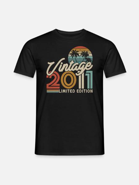 Millésime légendaire 2011 - T-shirt homme - noir