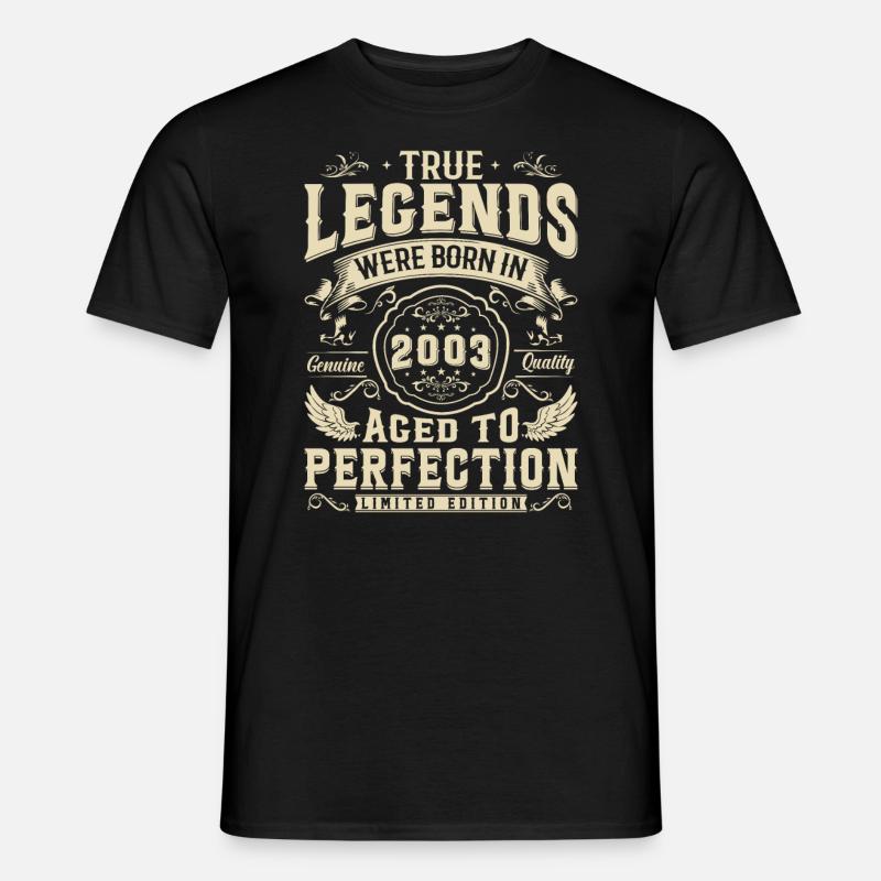 Legends since 2003 - Men’s T-shirt - black