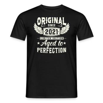 2021 Legends - Men's T-Shirt - black - Front - AI Model Male 178 light (178cm)