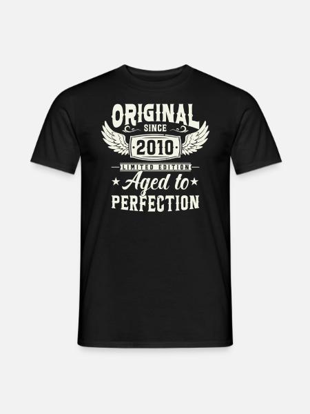 Legendary 2010s year of birth - Men's T-Shirt - black