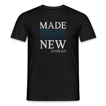 Bible - Men's T-Shirt - black - Front - AI Model Male 178 light (178cm)