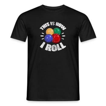 Lyonnaises - T-shirt homme - noir - Devant - AI Model Male 178 light (178cm)