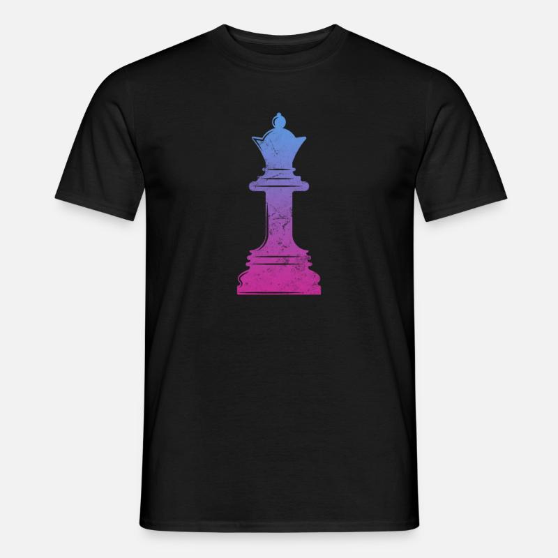 Schach - Männer T-Shirt - Schwarz
