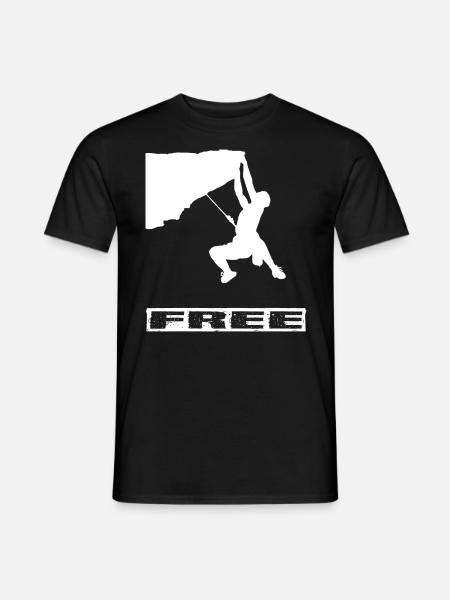 Climbing - Men's T-Shirt - black