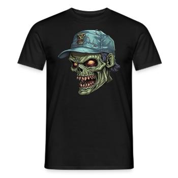 Monster Monster Demon Devil Vampire Guhl Zombie - Men's T-Shirt - black - Front - AI Model Male 178 light (178cm)