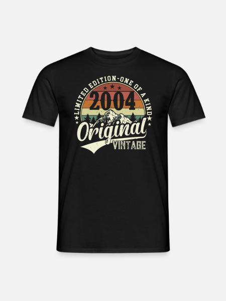 Millésime légendaire 2004 - T-shirt homme - noir