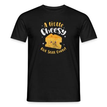 Fromage - T-shirt homme - noir - Devant - AI Model Male 178 light (178cm)