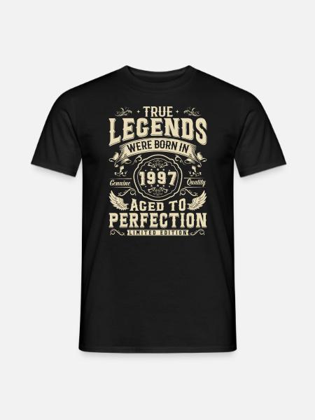 Legendary since '97 - Men's T-Shirt - black