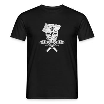 Hacker - T-shirt homme - noir - Devant - AI Model Male 178 light (178cm)