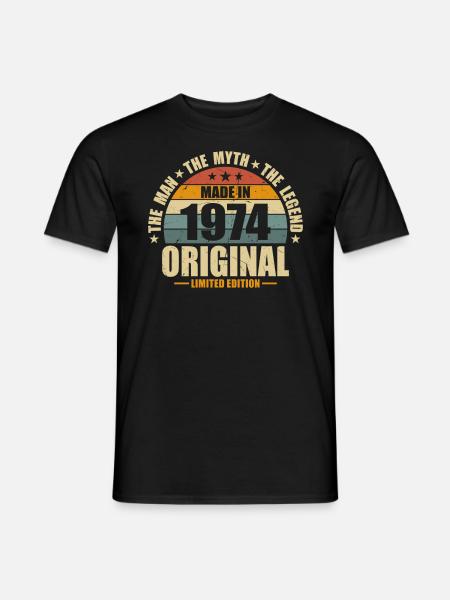 Myth of 1974: Limited Edition - Men's T-Shirt - black