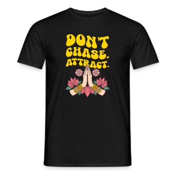 Méditation méditer Zen Yoga cadeau - T-shirt homme - noir - Devant - AI Model Male 178 light (178cm)