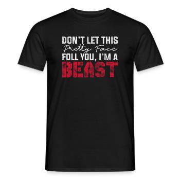Wrestling - Männer T-Shirt - Schwarz - Vorne - AI Model Male 178 light (178cm)