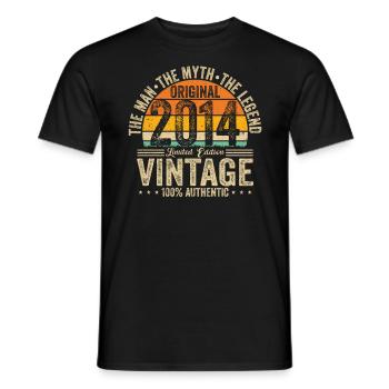 Inoubliable 2014 - T-shirt homme - noir - Devant - AI Model Male 178 light (178cm)