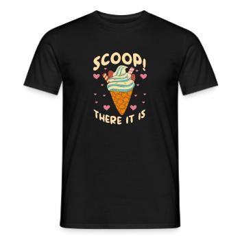 Ice Cream Ice Cream Ice Cream Summer Gift - Men's T-Shirt - black - Front - AI Model Male 178 light (178cm)