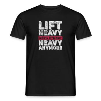 Culturiste - T-shirt homme - noir - Devant - AI Model Male 178 light (178cm)