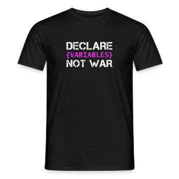 Hacker Coder Computerfreak Nerd Hacking Geschenk - Männer T-Shirt - Schwarz - Vorne - AI Model Male 178 light (178cm)