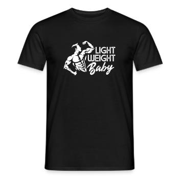 Bodybuilder Body Building Fitness Gym Gave - Mænd T-shirt - sort - Foran - AI Model Male 178 light (178cm)