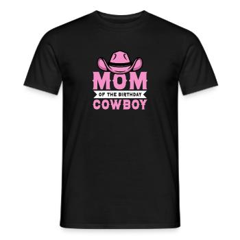 Cowboy Cowboy bottes Western cadeau - T-shirt homme - noir - Devant - AI Model Male 178 light (178cm)