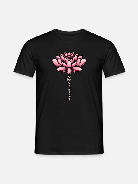 Meditation Meditating Zen Yoga Gift - Men's T-Shirt - black