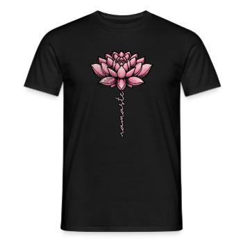 Méditation - T-shirt homme - noir - Devant - AI Model Male 178 light (178cm)