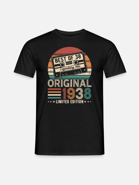 1938 - A legendary year - Men's T-Shirt - black