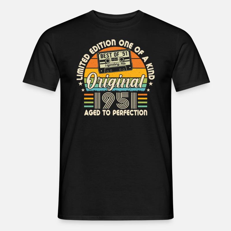 1951 - A legendary year - Men's T-Shirt - black