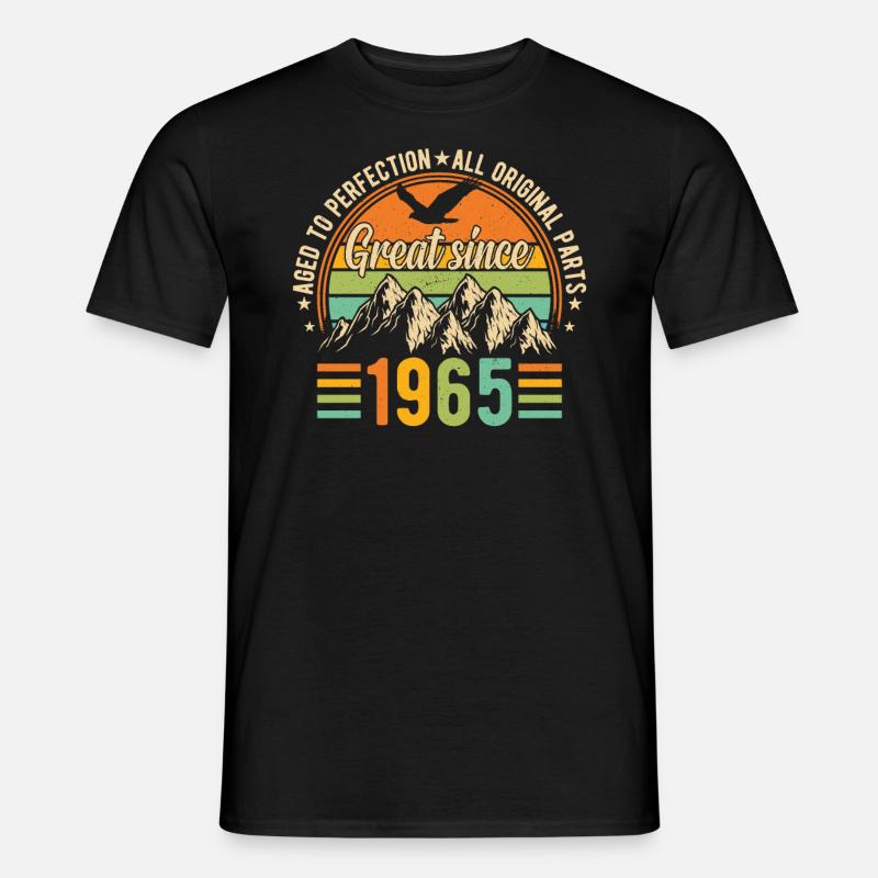 1965 - A legendary year - Men's T-Shirt - black