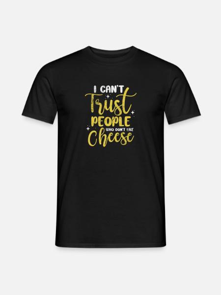 Fromage - T-shirt homme - noir