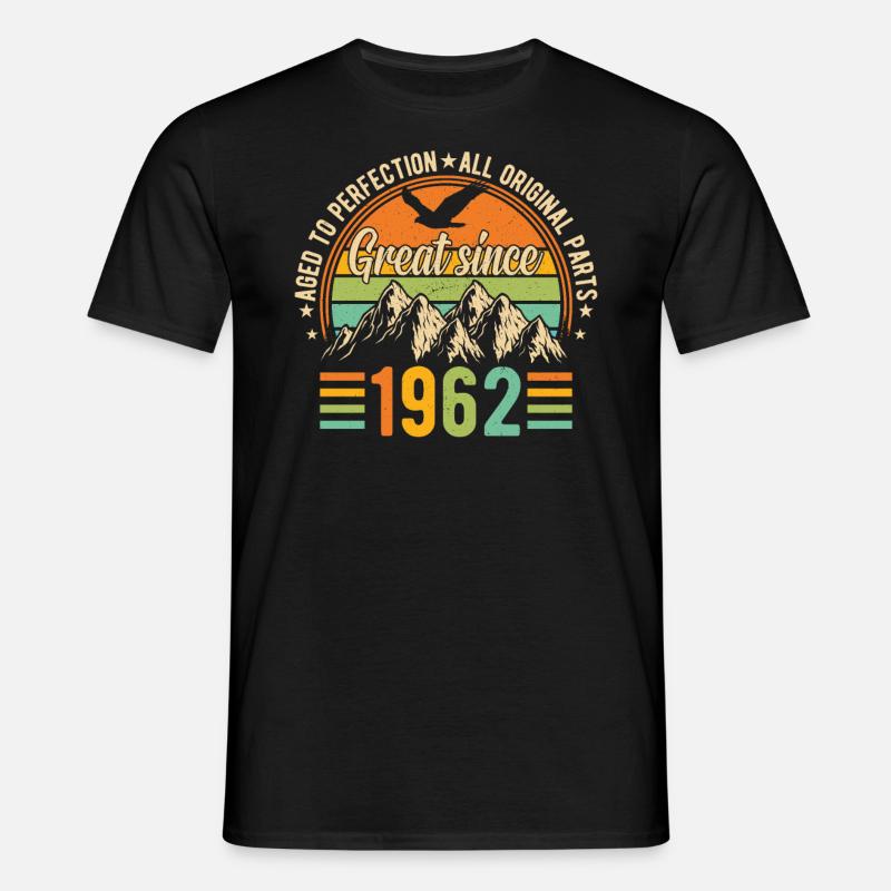 1962 - A legendary year - Men's T-Shirt - black