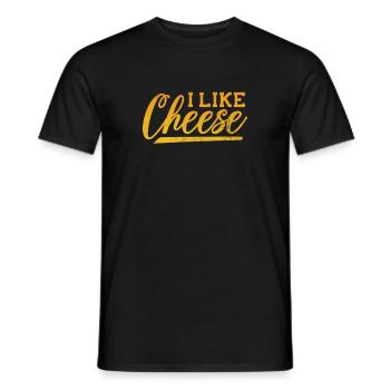 Fromage - T-shirt homme - noir - Devant - AI Model Male 178 light (178cm)