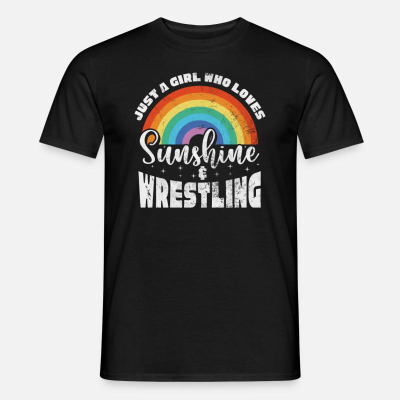Wrestling - Männer T-Shirt - Schwarz