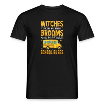 Bus Driver Bus Driver Bus Schuhlbus Gift - Men's T-Shirt - black - Front - AI Model Male 178 light (178cm)