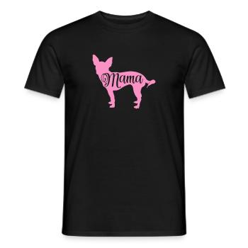 Chihuahua chien chien école chien propriétaire cadeau - T-shirt homme - noir - Devant - AI Model Male 178 light (178cm)