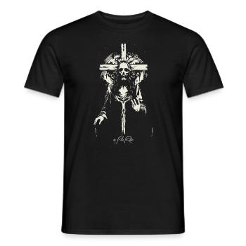 Le Saint Sauveur - T-shirt homme - noir - Devant - AI Model Male 178 light (178cm)