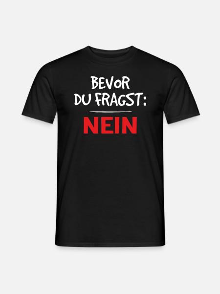 Klarer Durchblick - Männer T-Shirt - Schwarz